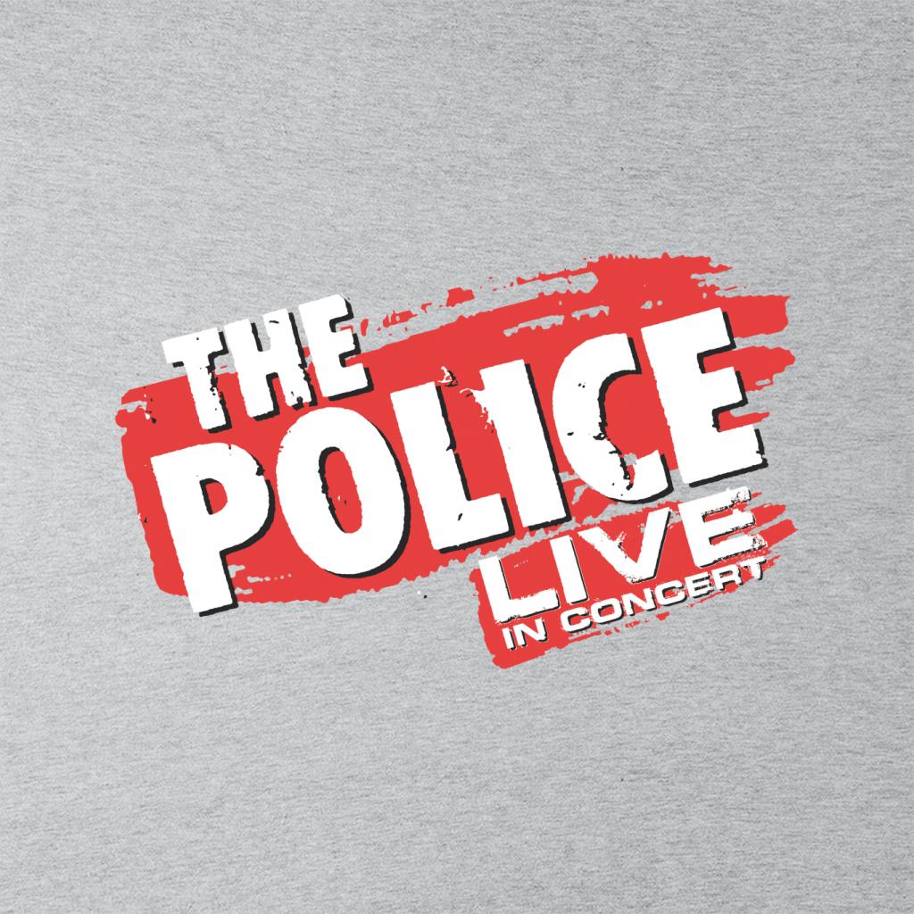 The Police Live In Concert Men's T-Shirt-ALL + EVERY