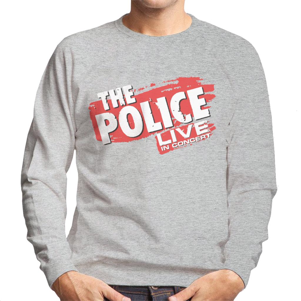 The Police Live In Concert Men's Sweatshirt-ALL + EVERY