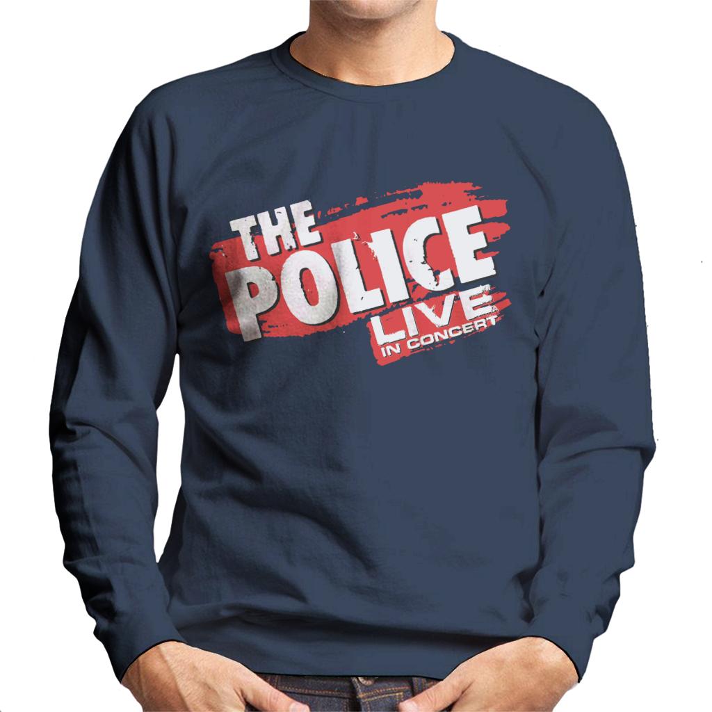 The Police Live In Concert Men's Sweatshirt-ALL + EVERY