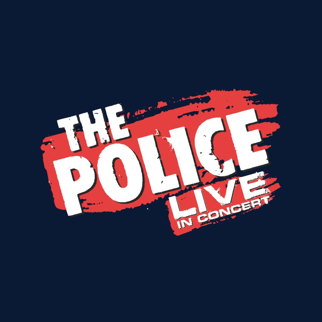 The Police Live In Concert Men's T-Shirt-ALL + EVERY