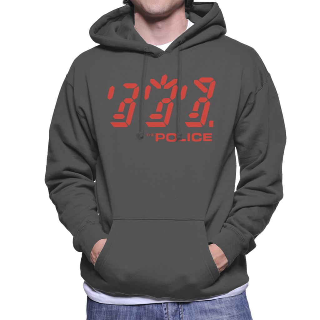 The Police Ghost In The Machine Logo Men's Hooded Sweatshirt-ALL + EVERY