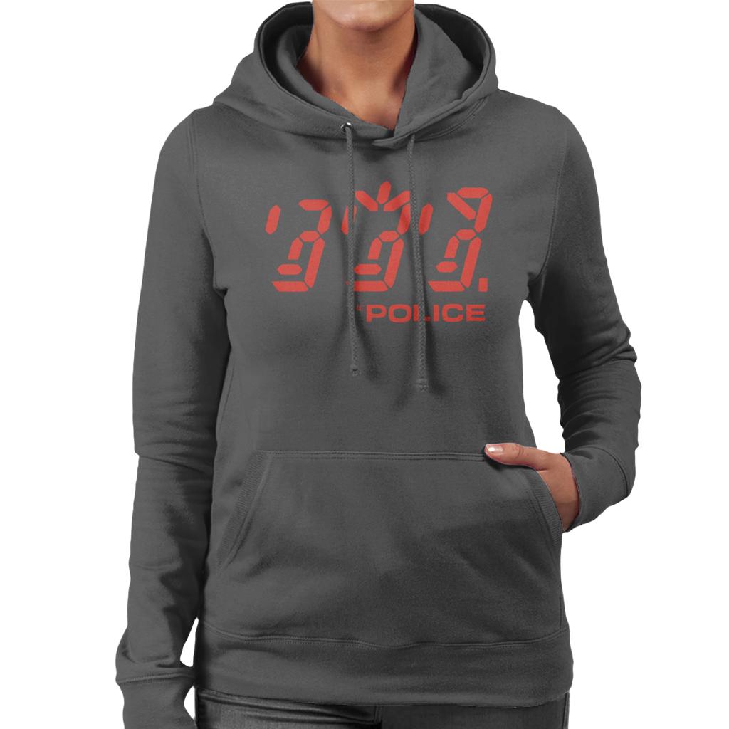 The Police Ghost In The Machine Logo Women's Hooded Sweatshirt-ALL + EVERY