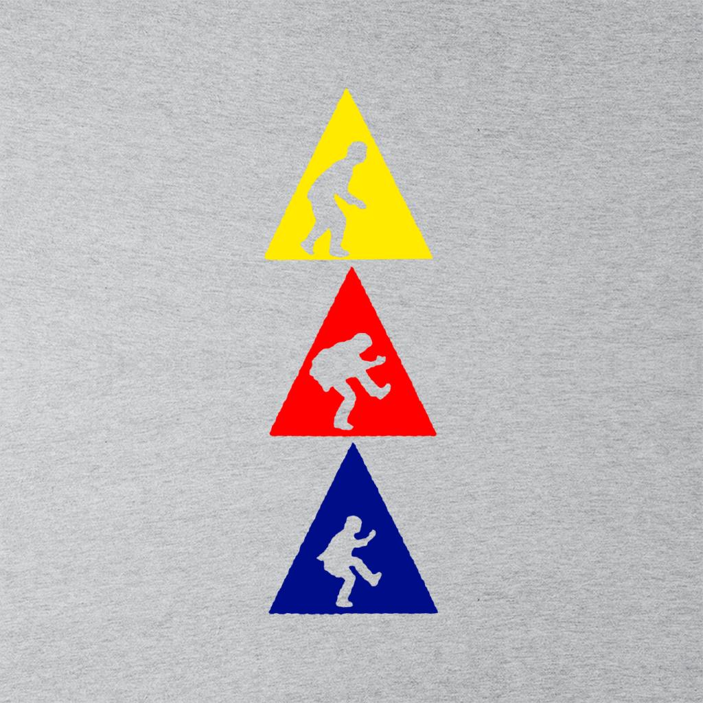 The Police Triangle Silhouettes Men's T-Shirt-ALL + EVERY