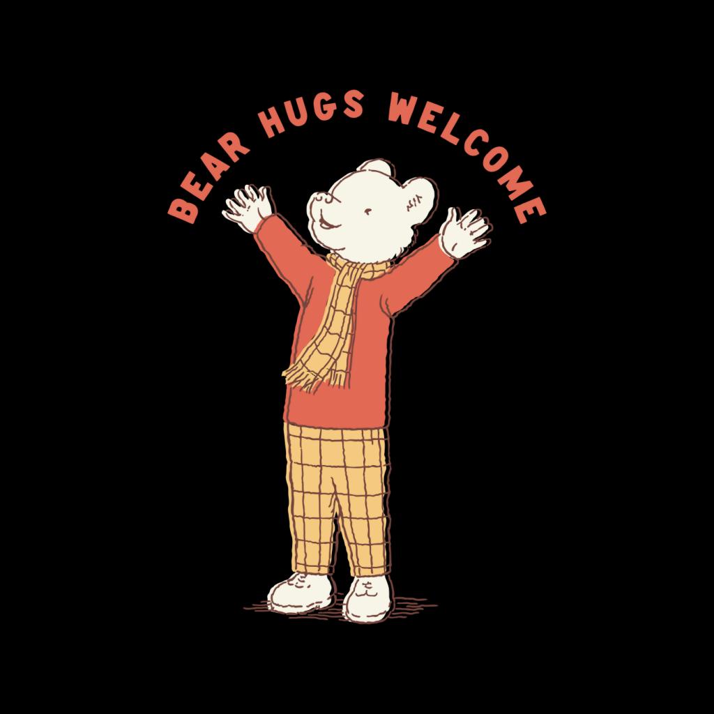 Rupert Bear Hugs Welcome Men's T-Shirt-ALL + EVERY