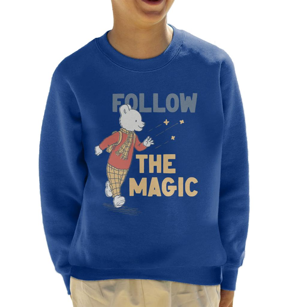 Rupert Follow The Magic Kid's Sweatshirt-ALL + EVERY