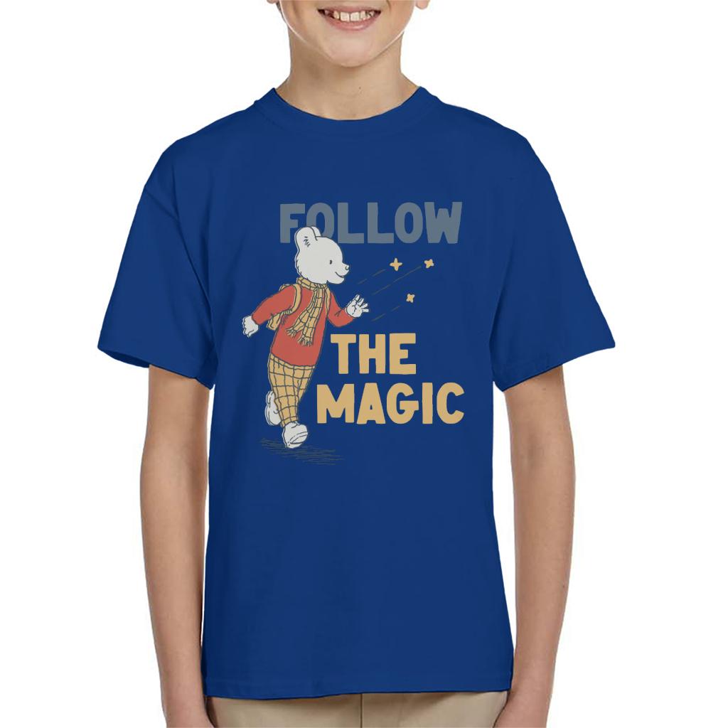 Rupert Follow The Magic Kid's T-Shirt-ALL + EVERY