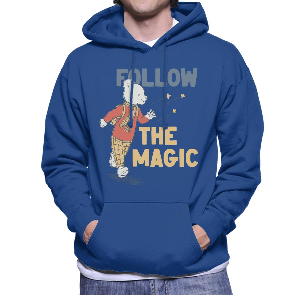 Rupert Follow The Magic Men's Hooded Sweatshirt-ALL + EVERY