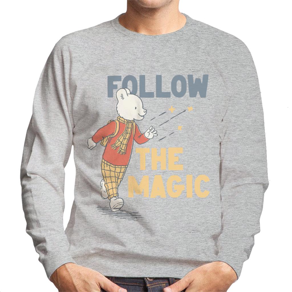 Rupert Follow The Magic Men's Sweatshirt-ALL + EVERY