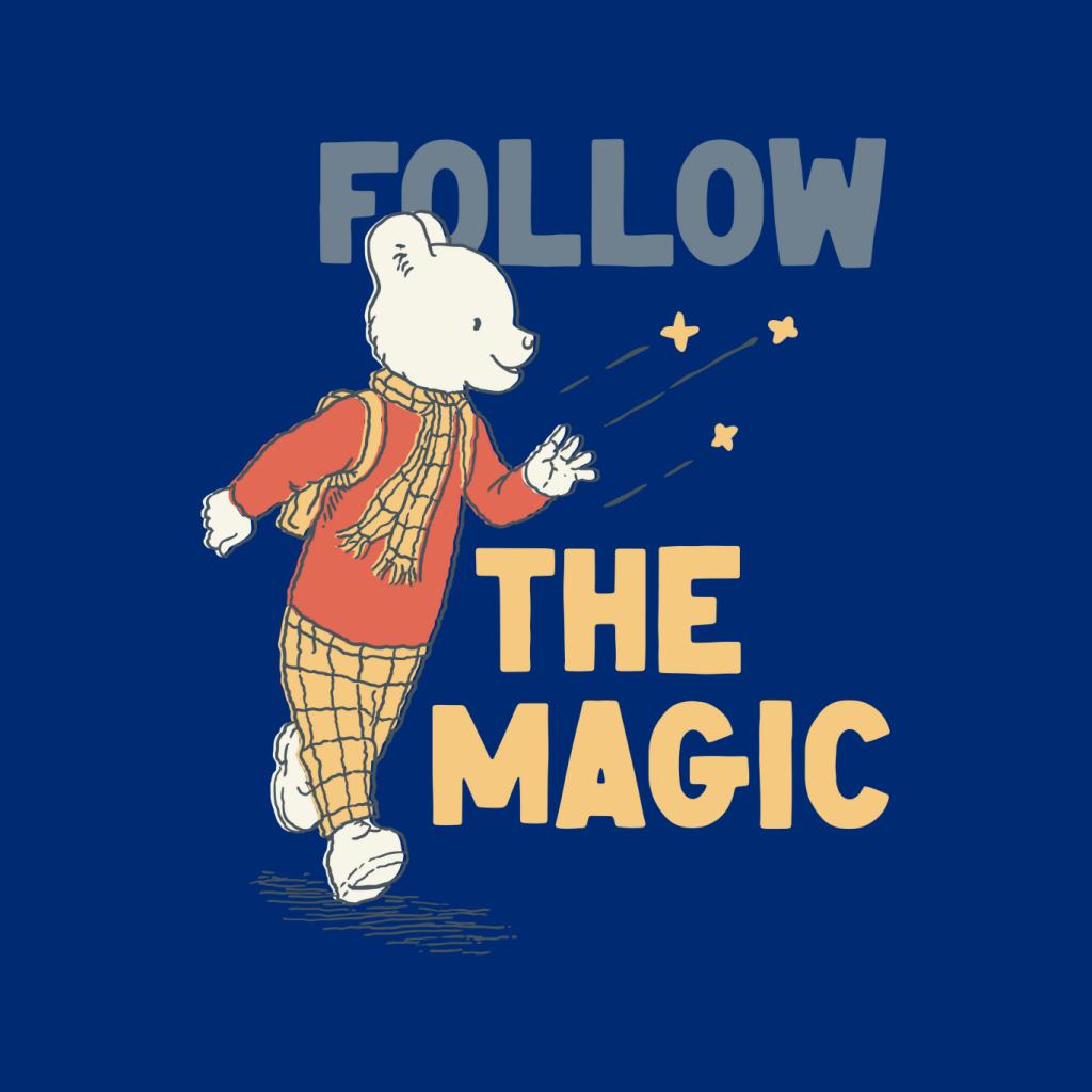 Rupert Follow The Magic Women's T-Shirt-ALL + EVERY