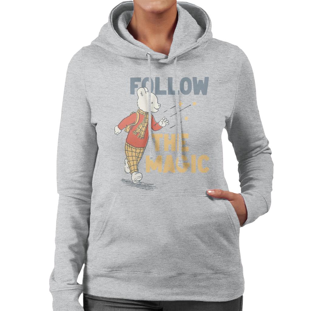 Rupert Follow The Magic Women's Hooded Sweatshirt-ALL + EVERY