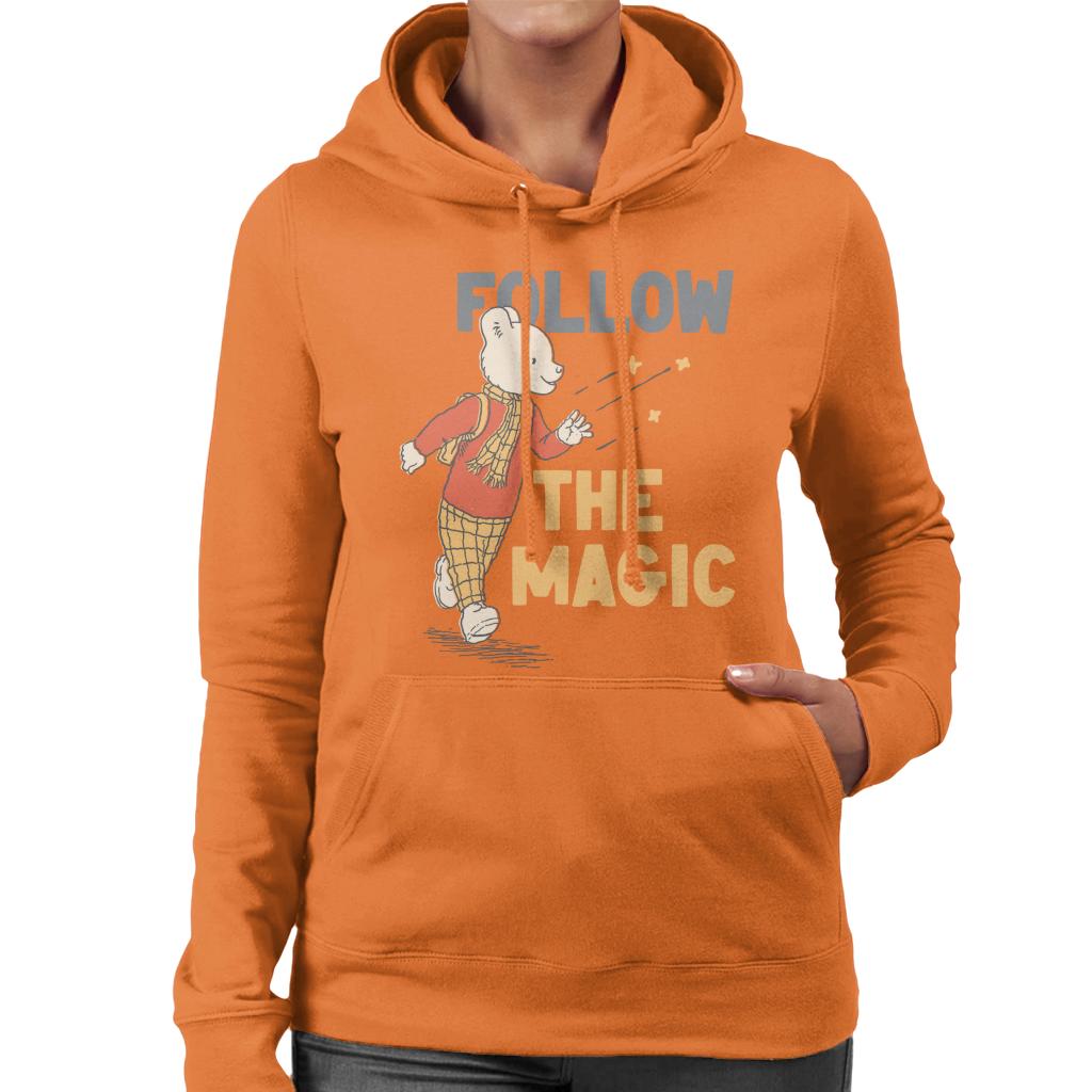 Rupert Follow The Magic Women's Hooded Sweatshirt-ALL + EVERY