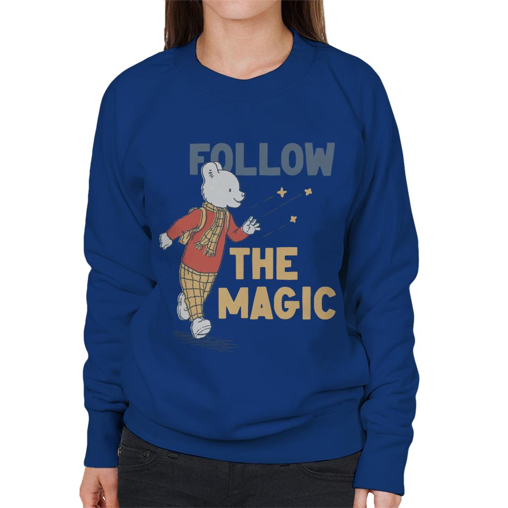 Rupert Follow The Magic Women's Sweatshirt-ALL + EVERY