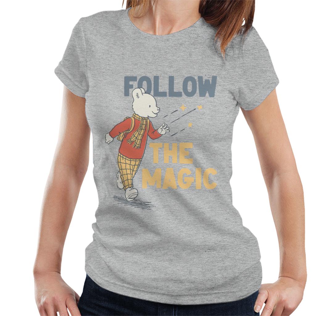 Rupert Follow The Magic Women's T-Shirt-ALL + EVERY