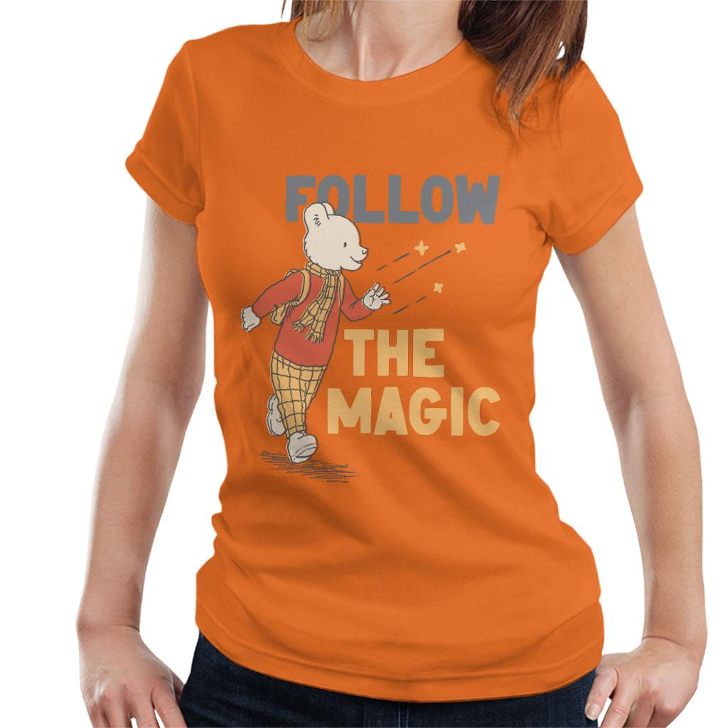 Rupert Follow The Magic Women's T-Shirt-ALL + EVERY