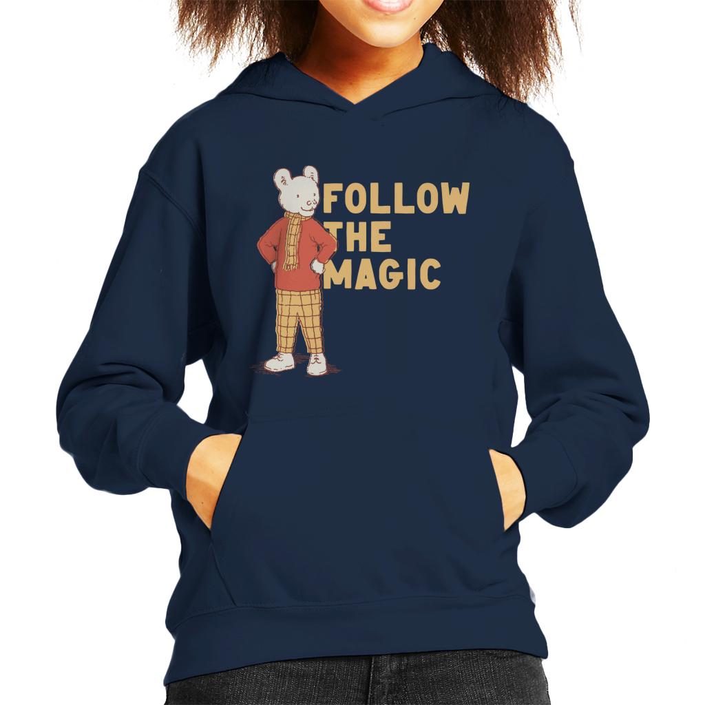 Rupert Follow The Magic Adventure Kid's Hooded Sweatshirt-ALL + EVERY