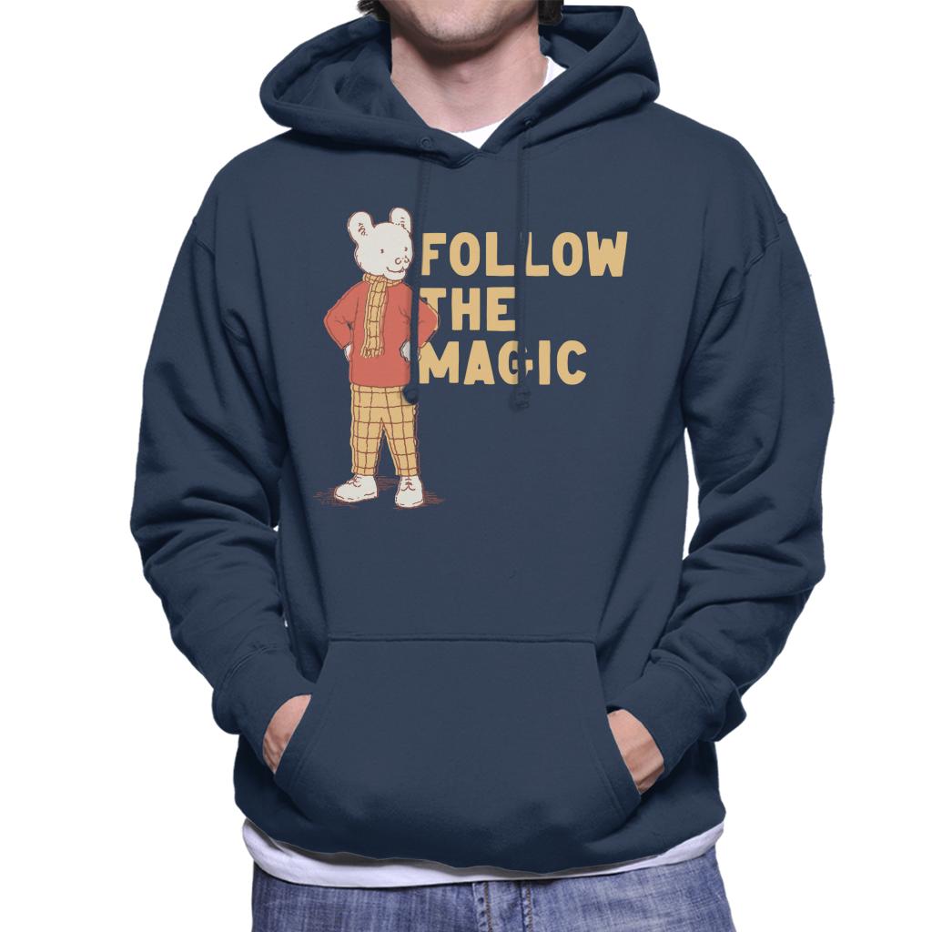 Rupert Follow The Magic Adventure Men's Hooded Sweatshirt-ALL + EVERY