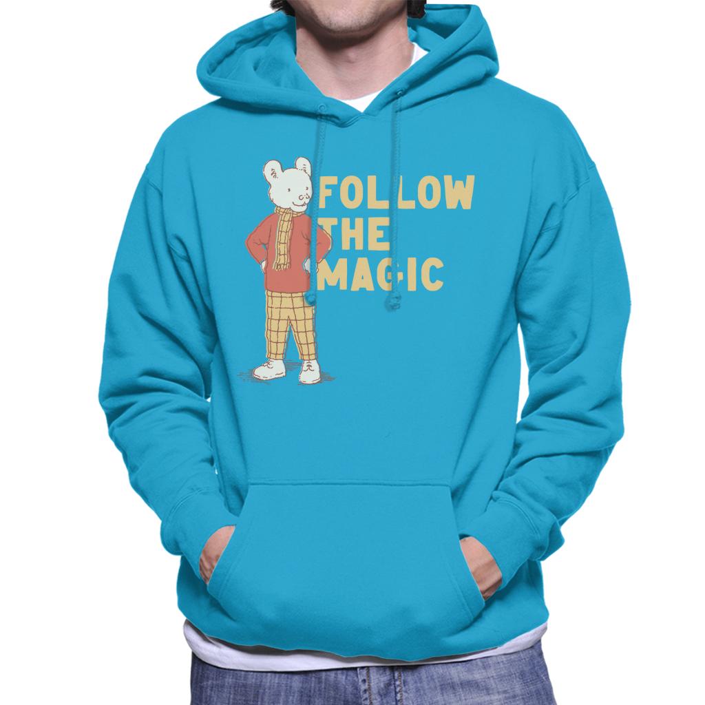 Rupert Follow The Magic Adventure Men's Hooded Sweatshirt-ALL + EVERY