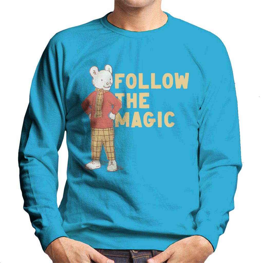 Rupert Follow The Magic Adventure Men's Sweatshirt-ALL + EVERY