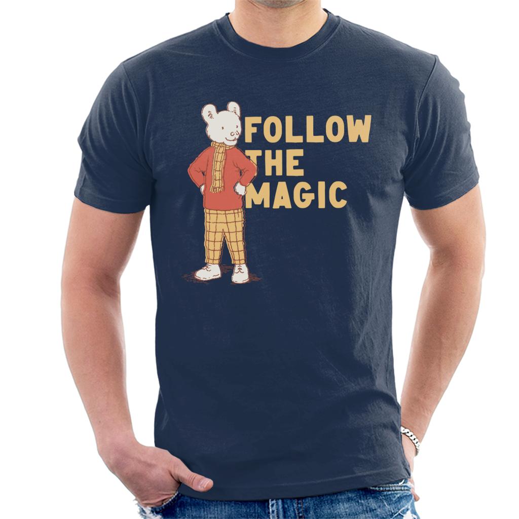 Rupert Follow The Magic Adventure Men's T-Shirt-ALL + EVERY