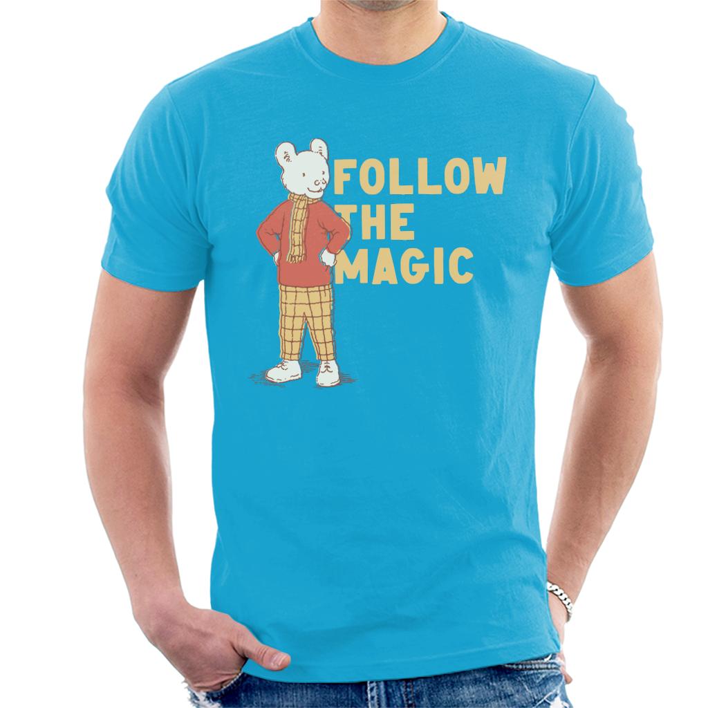 Rupert Follow The Magic Adventure Men's T-Shirt-ALL + EVERY