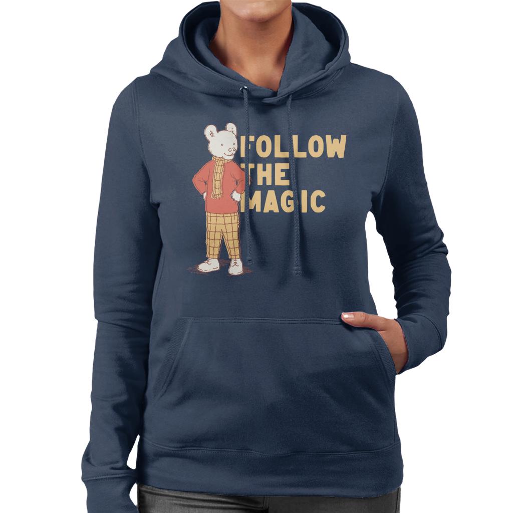 Rupert Follow The Magic Adventure Women's Hooded Sweatshirt-ALL + EVERY