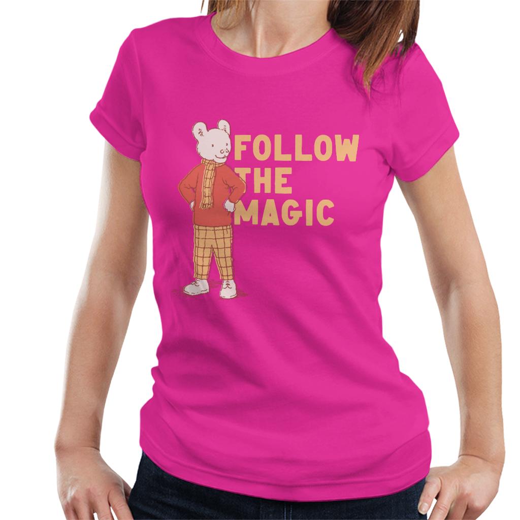 Rupert Follow The Magic Adventure Women's T-Shirt-ALL + EVERY