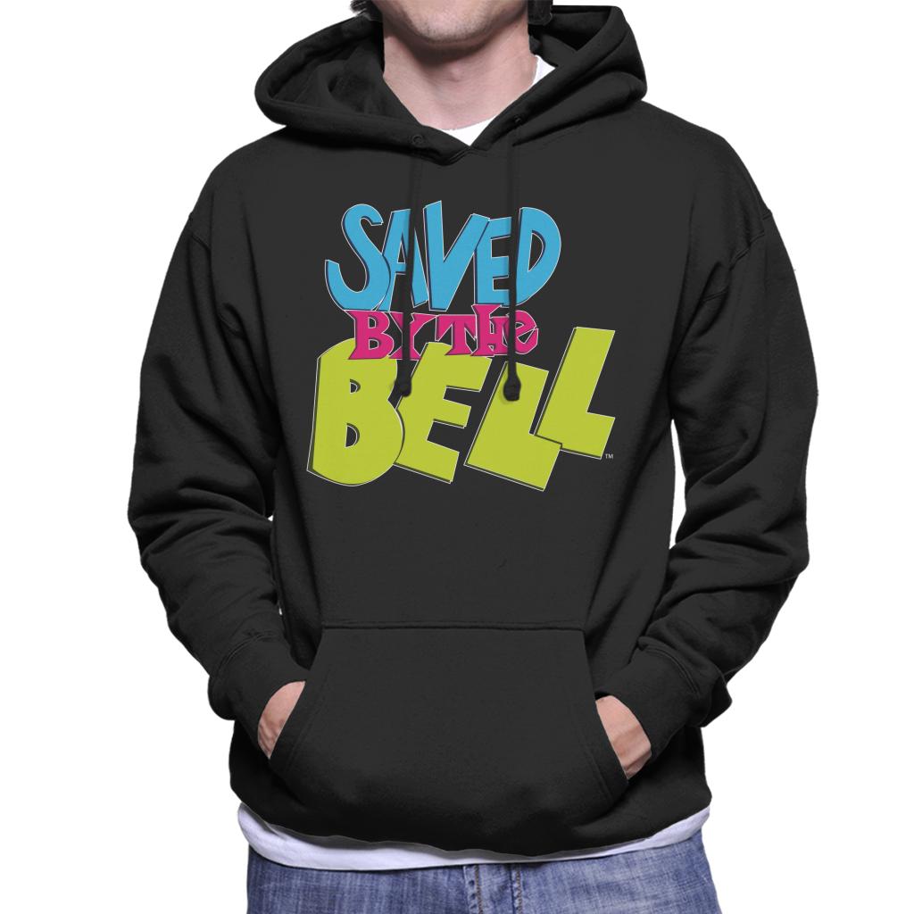 Saved By The Bell Coloured Logo Men's Hooded Sweatshirt-ALL + EVERY