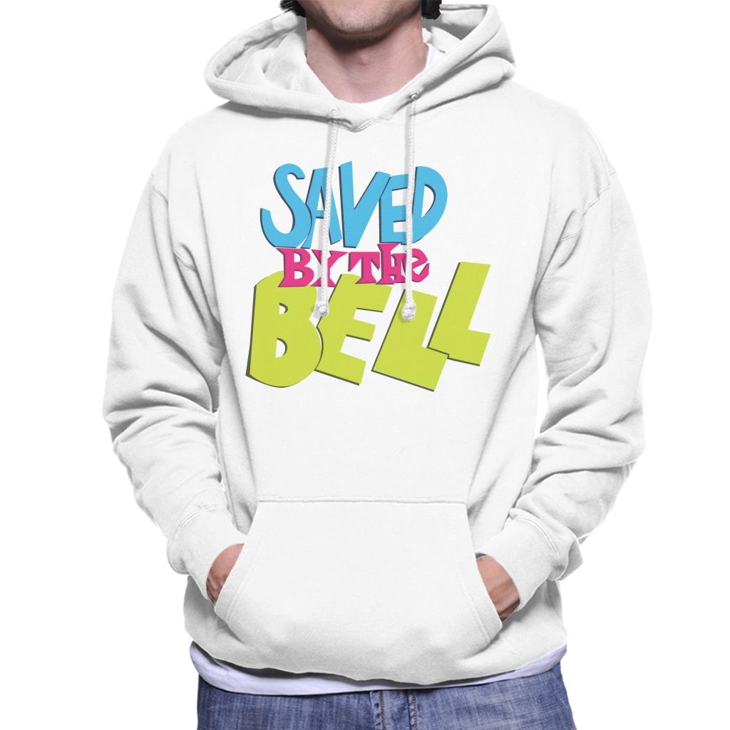 Saved By The Bell Coloured Logo Men's Hooded Sweatshirt-ALL + EVERY