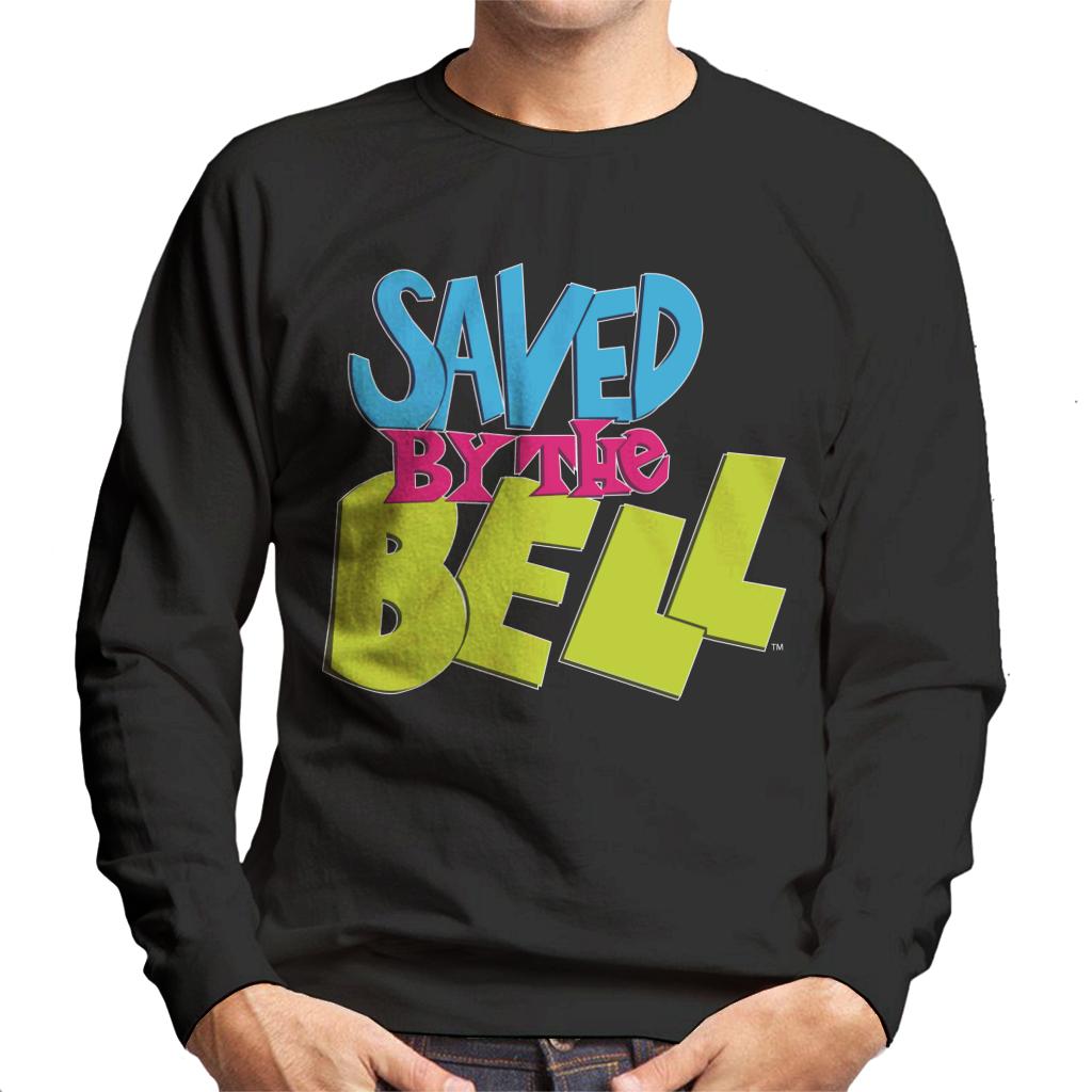 Saved By The Bell Coloured Logo Men's Sweatshirt-ALL + EVERY