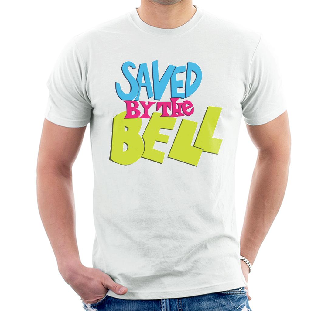 Saved By The Bell Coloured Logo Men's T-Shirt-ALL + EVERY