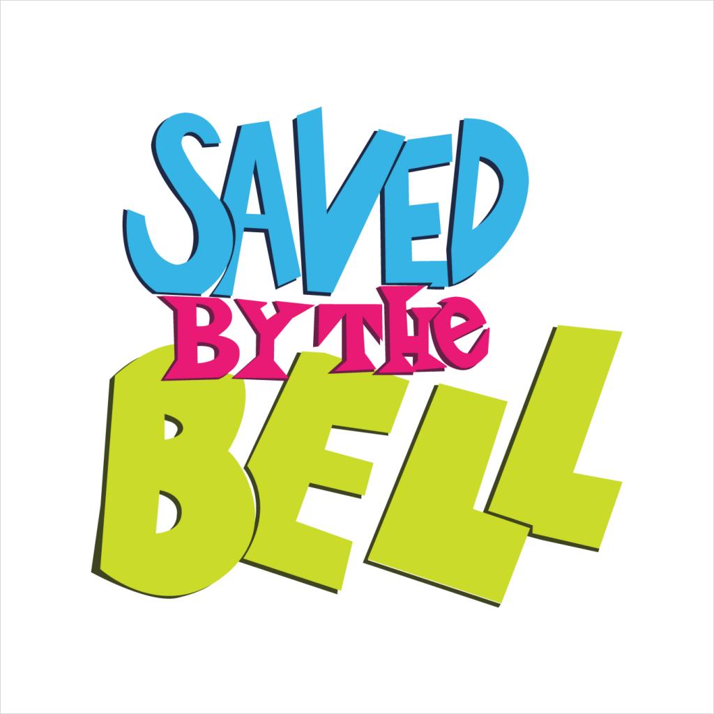 Saved By The Bell Coloured Logo Men's T-Shirt-ALL + EVERY