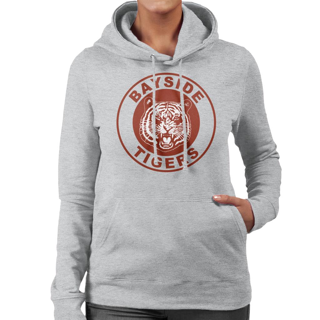 Saved By The Bell Bayside Tigers Women's Hooded Sweatshirt-ALL + EVERY