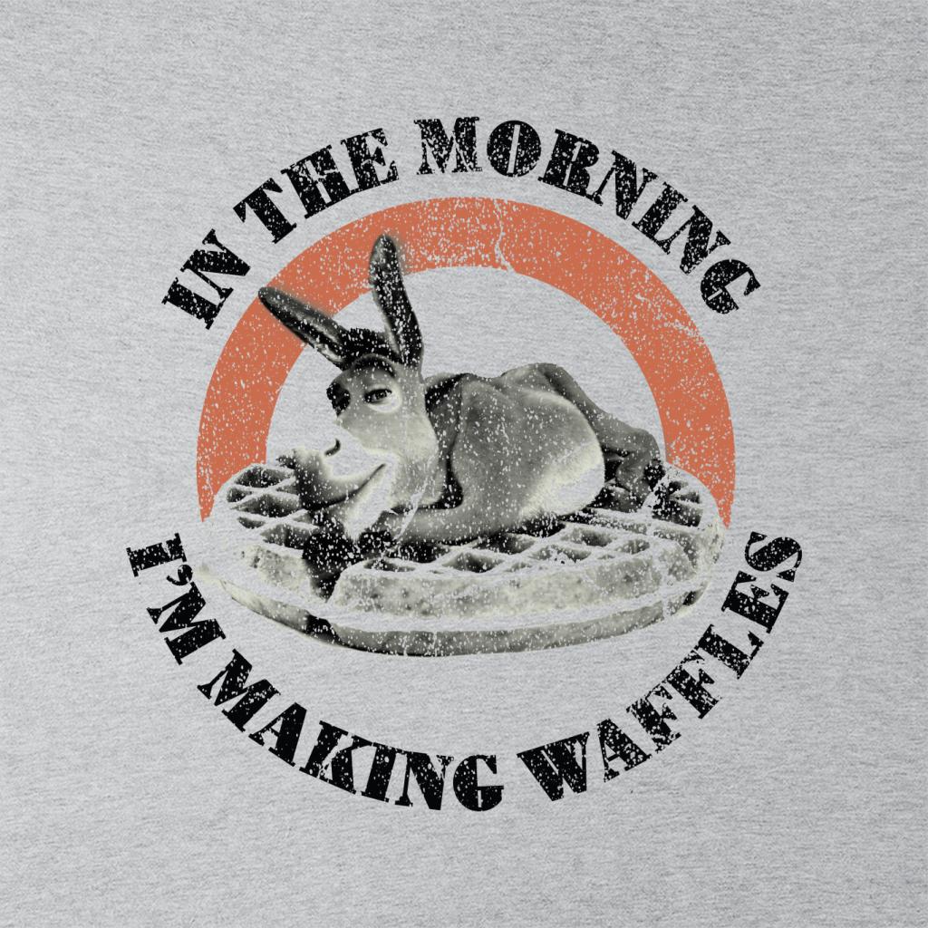 Shrek Donkey In The Morning Im Making Waffles Men's T-Shirt-ALL + EVERY