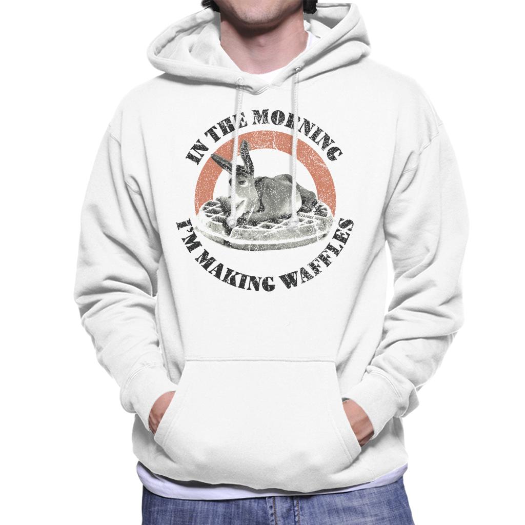 Shrek Donkey In The Morning Im Making Waffles Men's Hooded Sweatshirt-ALL + EVERY