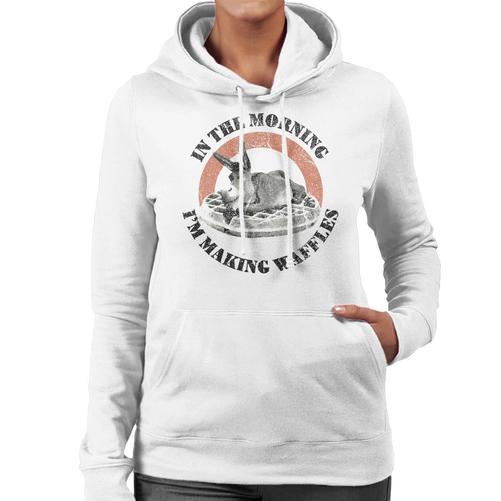 Shrek Donkey In The Morning Im Making Waffles Women's Hooded Sweatshirt-ALL + EVERY