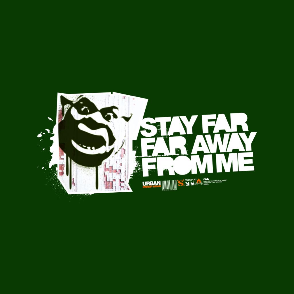 Shrek Stay Far Far Away From Me Men's T-Shirt-ALL + EVERY