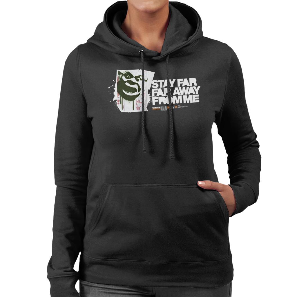 Shrek Stay Far Far Away From Me Women's Hooded Sweatshirt-ALL + EVERY