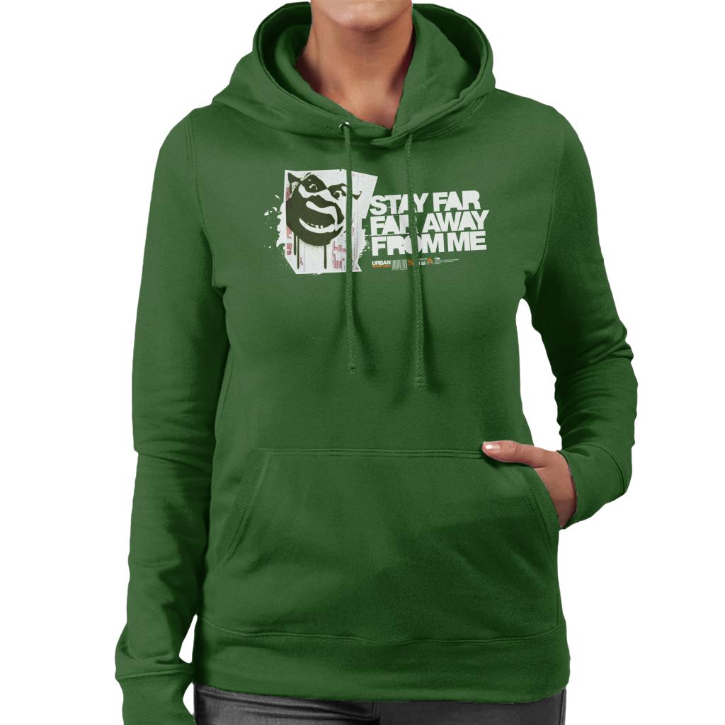 Shrek Stay Far Far Away From Me Women's Hooded Sweatshirt-ALL + EVERY