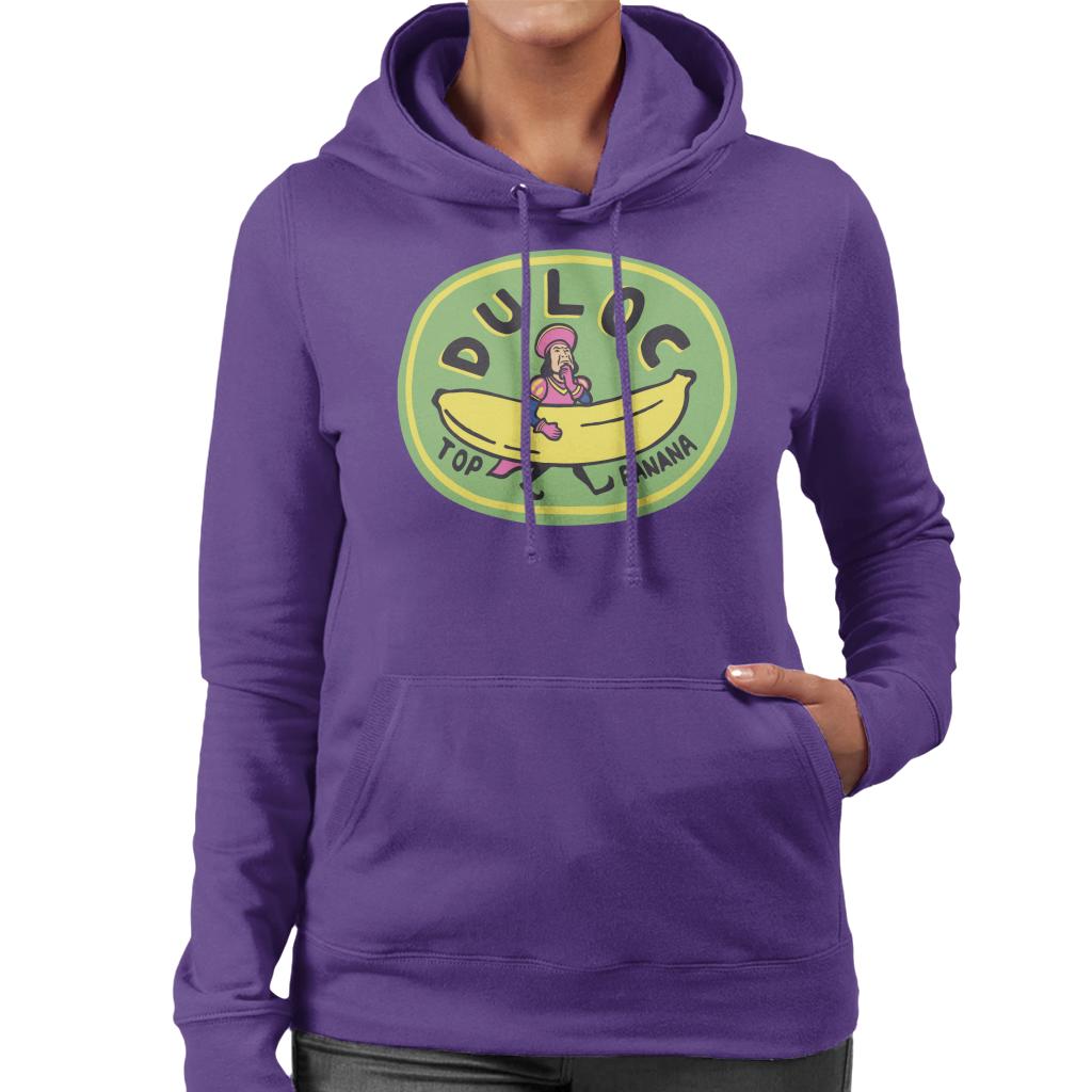 Shrek Duloc Top Banana Women's Hooded Sweatshirt-ALL + EVERY