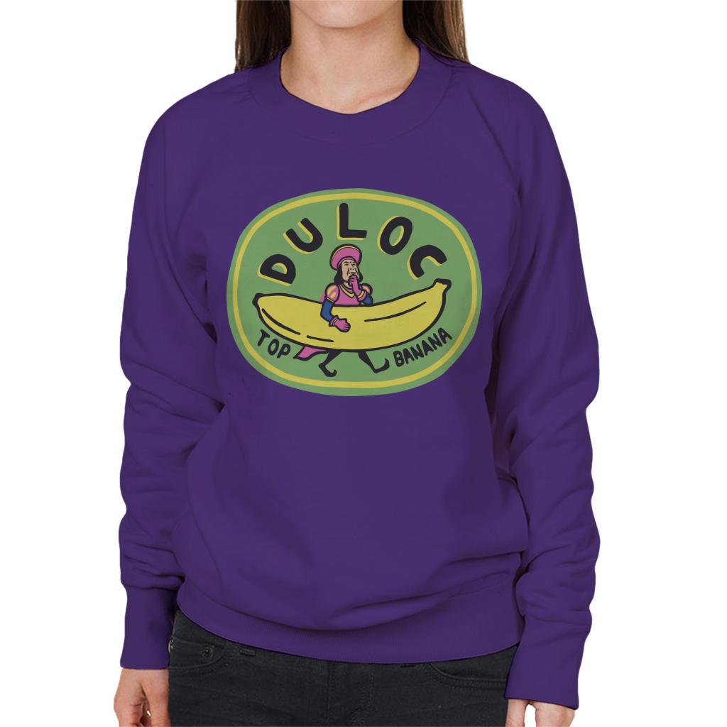 Shrek Duloc Top Banana Women's Sweatshirt-ALL + EVERY