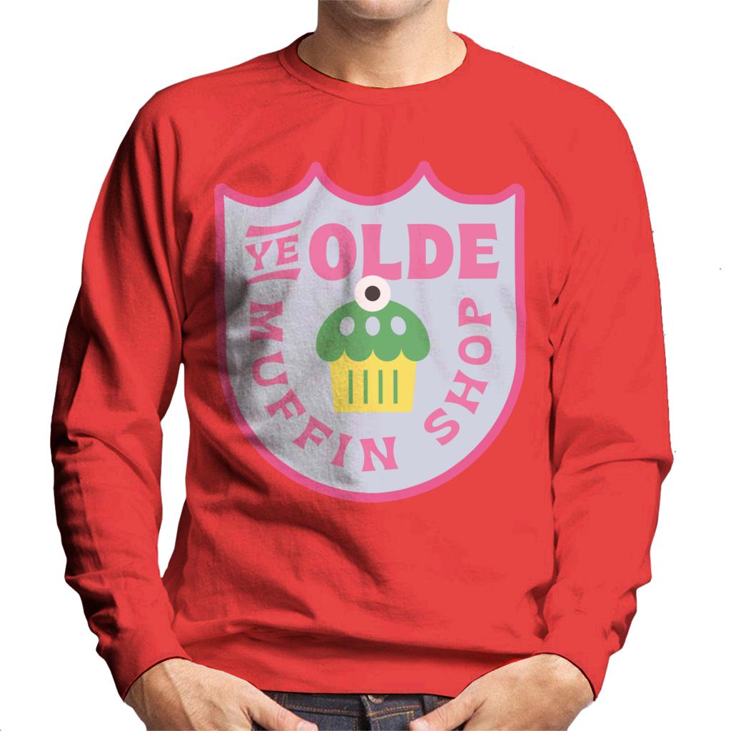 Shrek Ye Olde Muffin Shop Men's Sweatshirt-ALL + EVERY