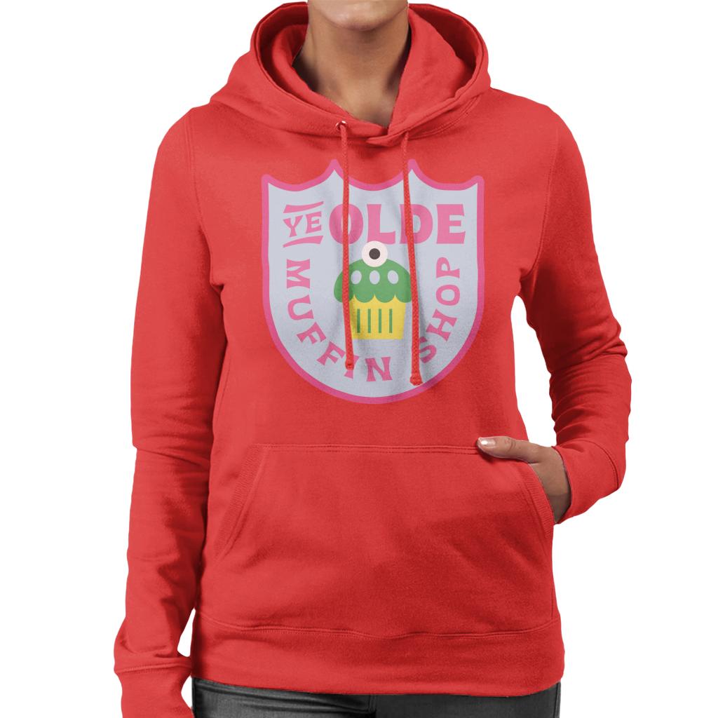 Shrek Ye Olde Muffin Shop Women's Hooded Sweatshirt-ALL + EVERY