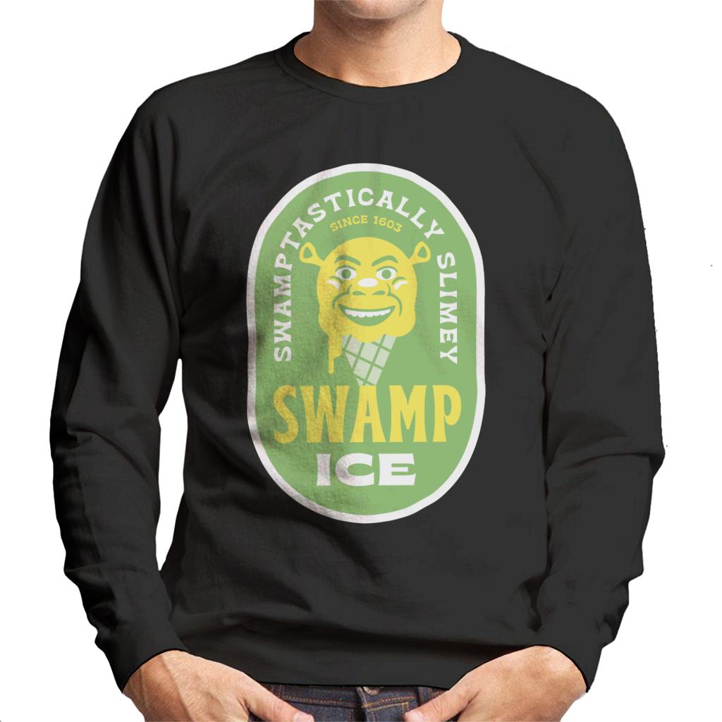 Shrek Swamptastically Slimey Swamp Ice Men's Sweatshirt-ALL + EVERY