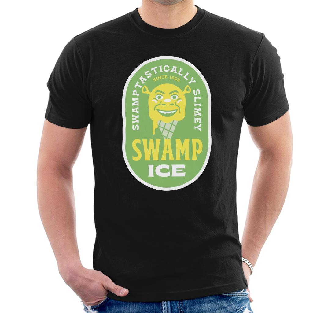 Shrek Swamptastically Slimey Swamp Ice Men's T-Shirt-ALL + EVERY