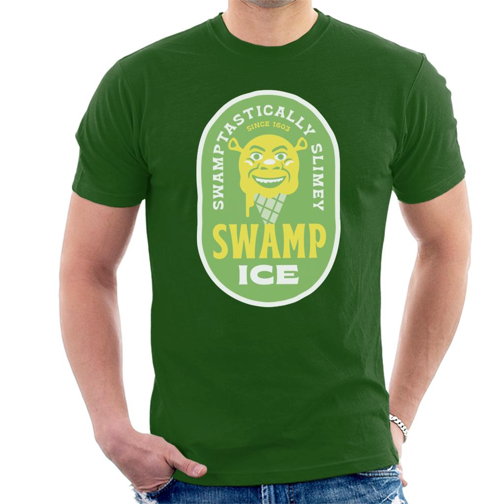 Shrek Swamptastically Slimey Swamp Ice Men's T-Shirt-ALL + EVERY