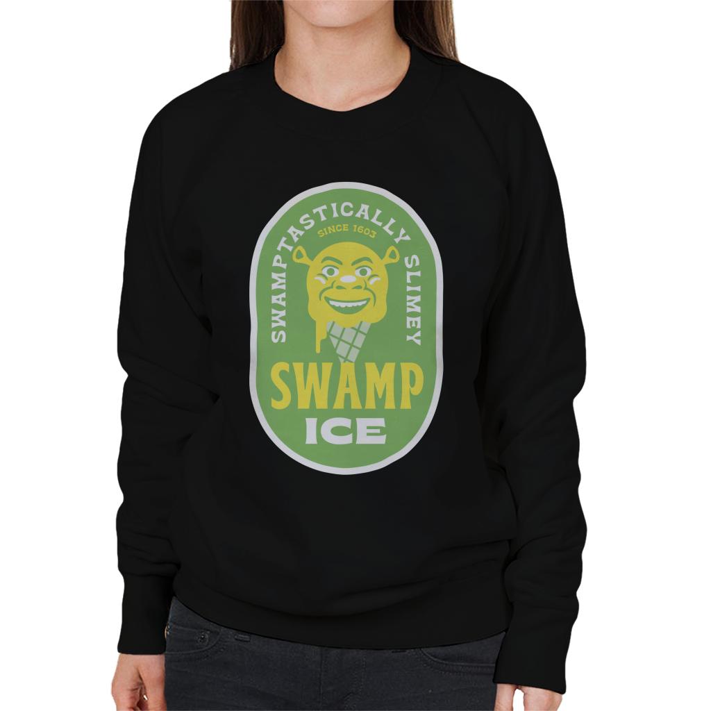 Shrek Swamptastically Slimey Swamp Ice Women's Sweatshirt-ALL + EVERY