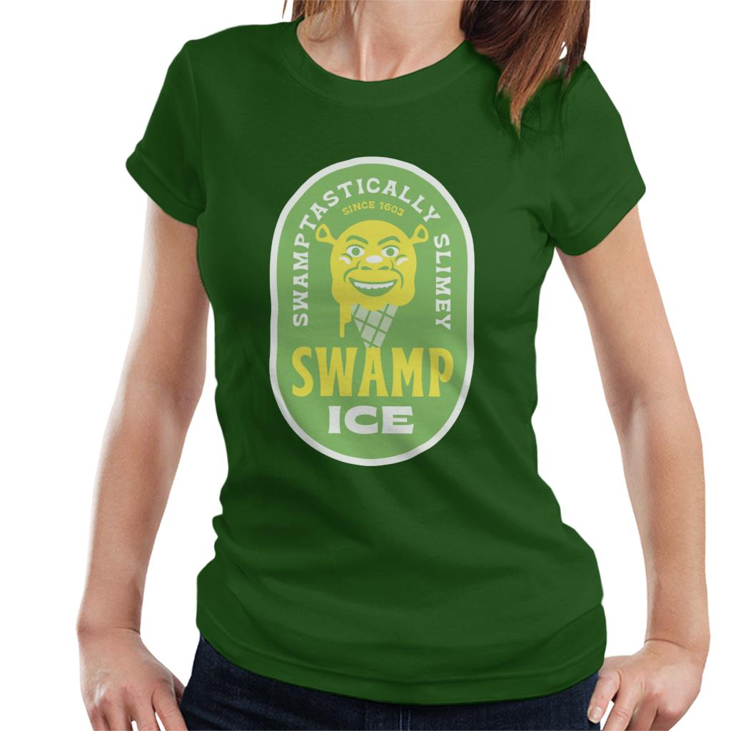 Shrek Swamptastically Slimey Swamp Ice Women's T-Shirt-ALL + EVERY