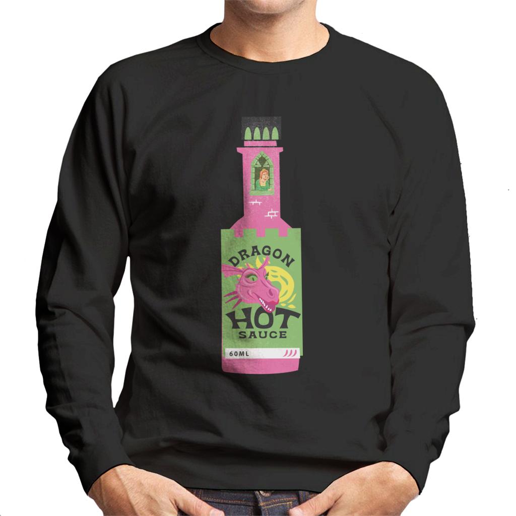 Shrek Dragon Hot Sauce Fiona In The Tallest Tower Men's Sweatshirt-ALL + EVERY