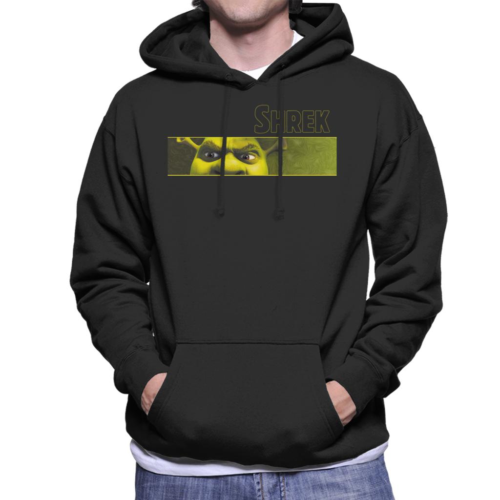 Shrek Close Up Shot Men's Hooded Sweatshirt-ALL + EVERY