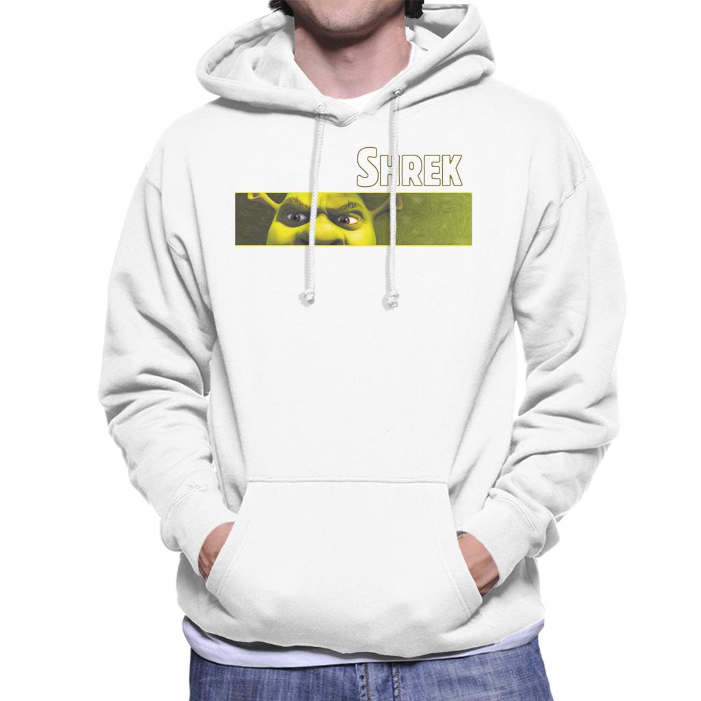 Shrek Close Up Shot Men's Hooded Sweatshirt-ALL + EVERY